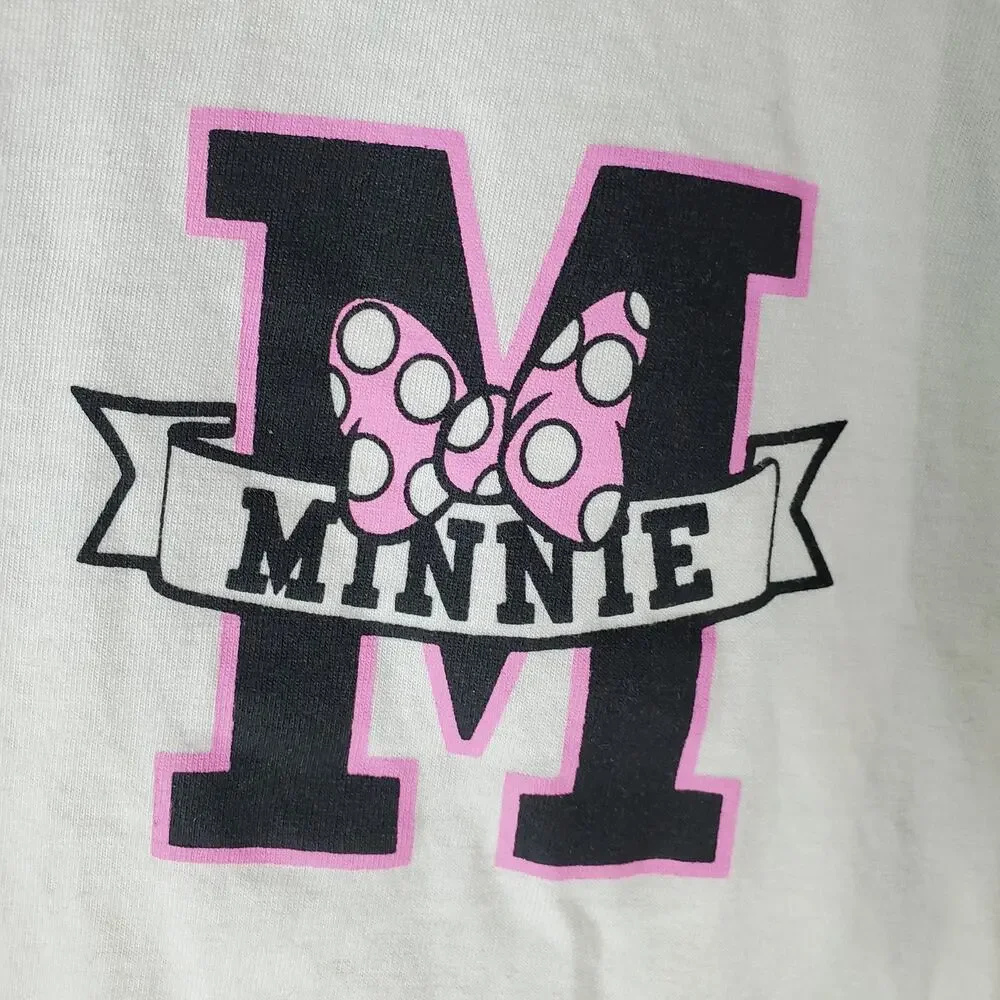 Disney Womens Minnie Mouse Long Sleeve Graphic Tee Shirt Size XL - Picture 4 of 4